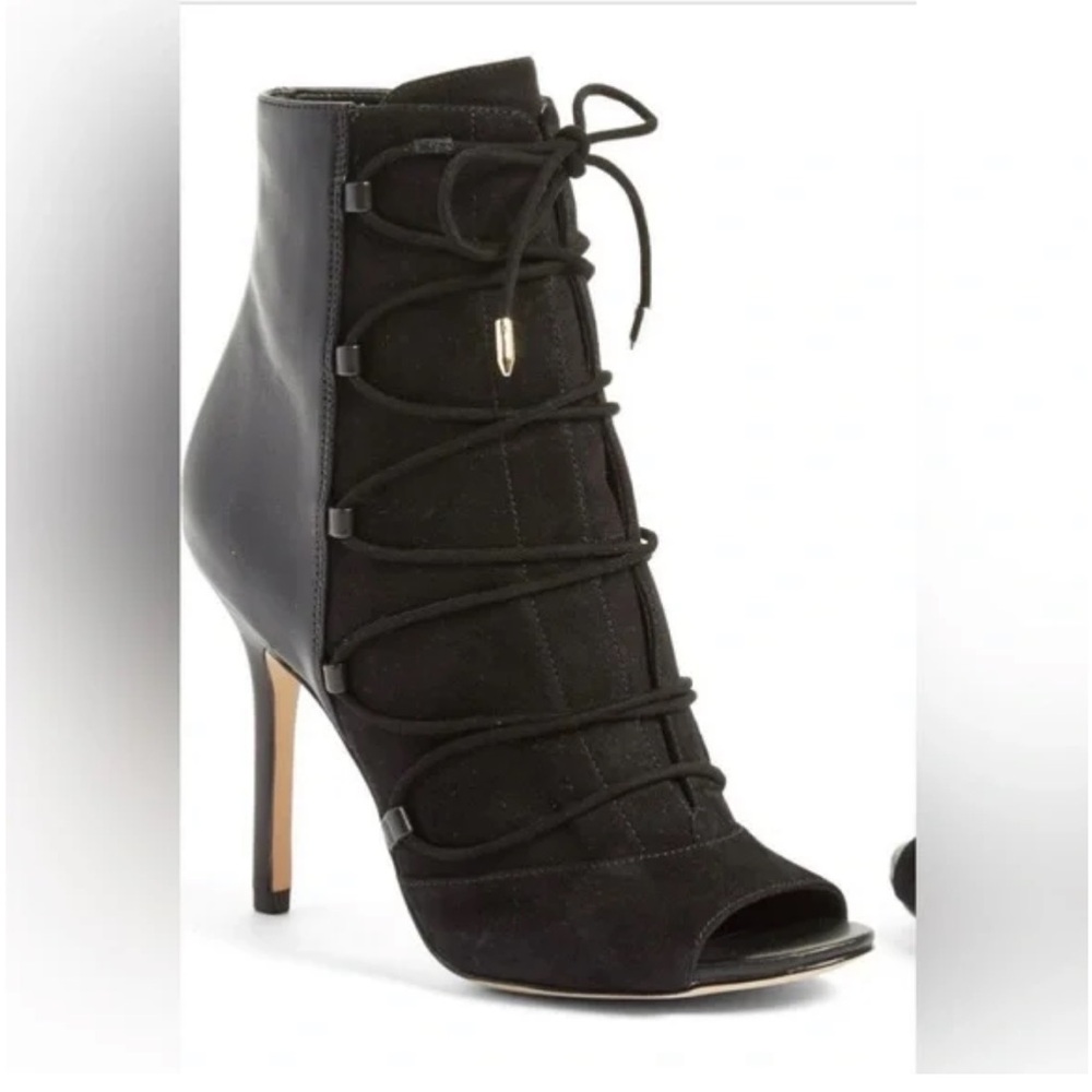 Sam Edelman peep toe booties